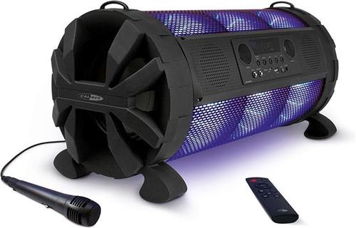 Caliber Partybox - Party Speaker met Microfoon - Karaoke - Disco - 180 Watt - Feestverlichting - 8 Uur Speeltijd (HPG519BTL)