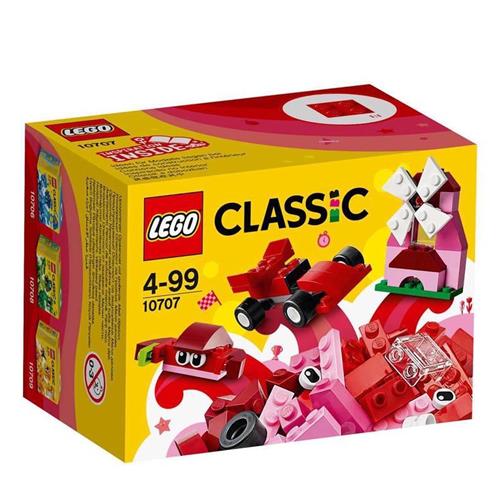 LEGO Classic Rode Creatieve Doos - 10707