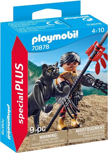 Playmobil Special Plus Krijger met panter - 70878