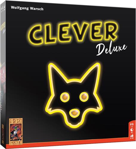 999 Games - Clever: Deluxe - Dobbelspel - Inclusief luxe dobbelbak, uitwisbare tableaus en meer extra's - Kerstcadeau