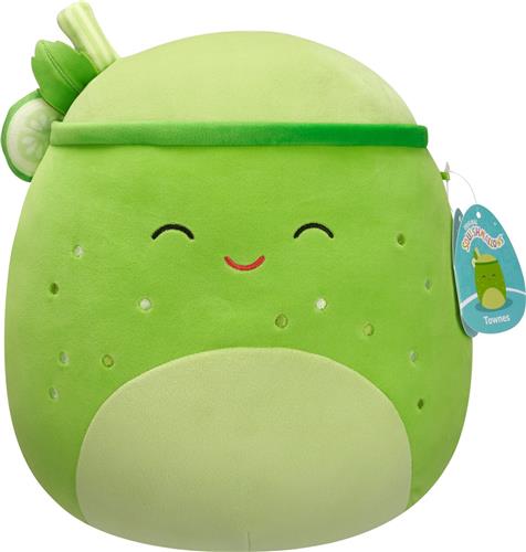 Squishmallows - Townes - Green Juice W/Closed Eyes 30cm pluche