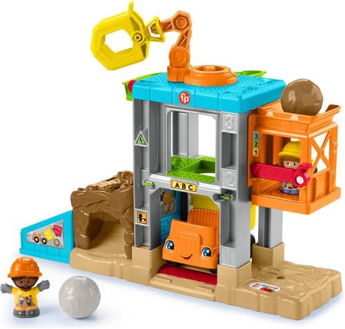 Fisher-Price Little People Leren Laden Bouwplaats - Speelset