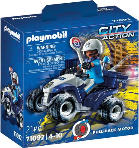 PLAYMOBIL City Action Politie - Speed Quad - 71092