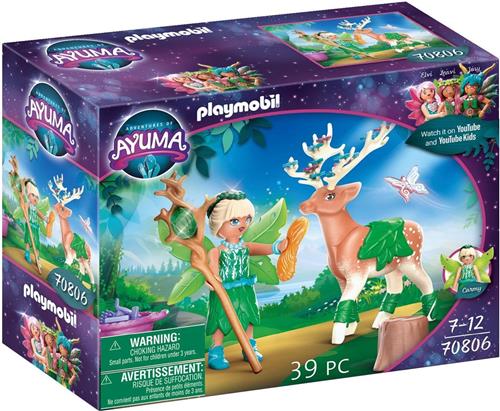 Playmobil Forest Fairy met totemdier 70806