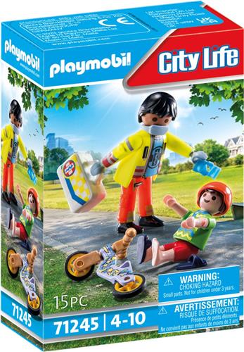 PLAYMOBIL City Life Verpleegkundige met patiënt - 71245