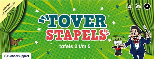 Toverstapels tafels 2 t/m 5