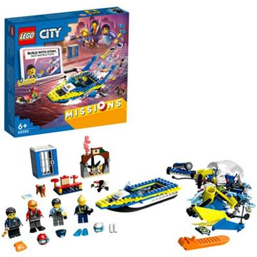 LEGO City Missies Waterpolitie recherchemissies - 60355