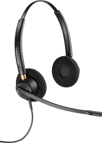 POLY EncorePro 520D met Quick Disconnect Binaural Digital Headset TAA