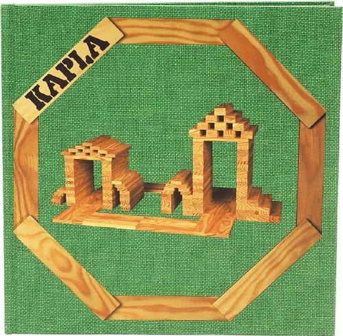 KAPLA - KAPLA Kleur - Constructiespeelgoed - Groen - Voorbeeldboek