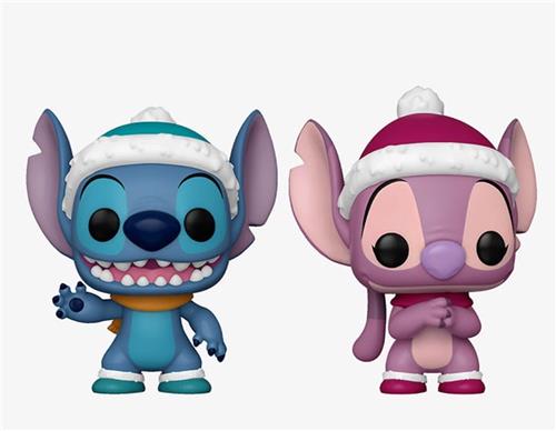 Funko Pop! 2-Pack: Lilo & Stitch - Winter Stitch & Angel - US Exclusive