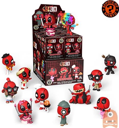 Funko Mystery Minis: Deadpool 30th Anniversary (12 pcs)