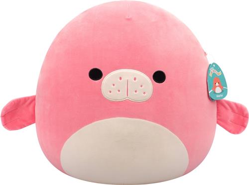 Squishmallows - Morlai - Coral Manatee W/White Belly 40cm pluche