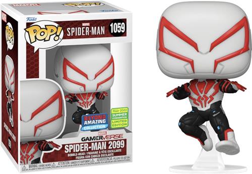 Funko Pop! Games: Spider-Man Gamerverse: Beyond Amazing - Spider-Man 2099 (White) (Convention Limited Edition)