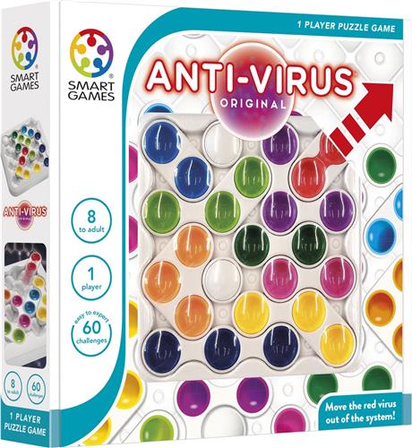 SmartGames Anti-Virus - schuifpuzzel - 60 opdrachten