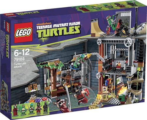 LEGO Ninja Turtles Aanval op het Turtle Hoofdkwartier - 79103