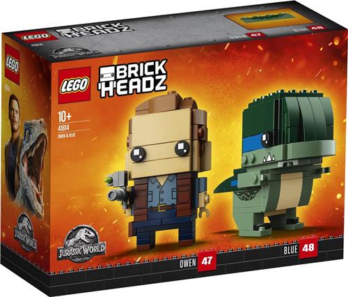 LEGO BrickHeadz Jurassic World Owen & Blue - 41614