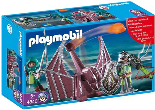 Playmobil Groene Drakenridders met Katapult - 4840