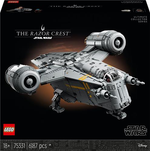 LEGO Star Wars De Razor Crest, UCS Mandalorian Starship Bouwset voor Volwassenen- 75331