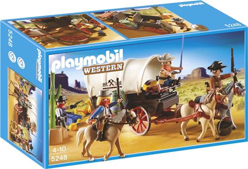 PLAYMOBIL Goudtransport met Overvallers - 5248