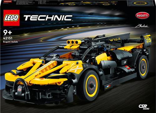 LEGO Technic Bugatti Bolide Sportwagen Modelauto Bouwpakket voor Kinderen - 42151