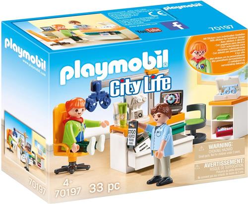 PLAYMOBIL City Life Oogartspraktijk - 70197