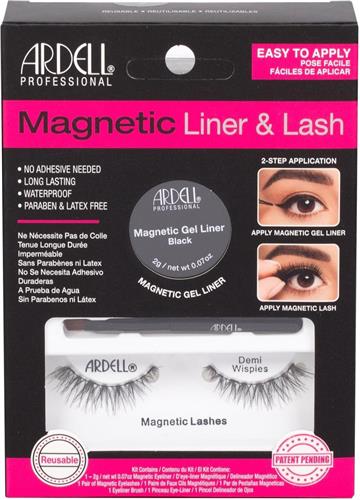 Ardell - Magnetic Liner & Lash Demi Wispies- herbruikbaar - 1set