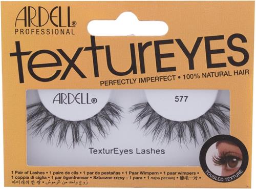 Ardell TexturEyes Lash 577 Nepwimpers - Vol volume, lange lengte - Invisiband voor een naadloze look en comfortabel dragen - 100% natuurlijk haar