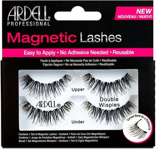 Ardell - Magnetic Lashes Double Wispies - Zwart - Herbruikbaar - 2sets