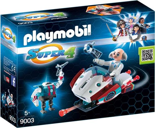 Playmobil Super 4: Skyjet Met Dr. X & Robot (9003)