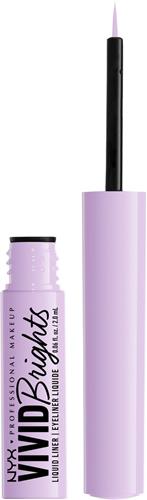 Nyx Professional Makeup - Vivid Brights Liquid Liner - Purple Pink Liquid Eye Liner - Lilac Pink