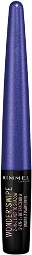 Rimmel London Wonder swipe Eyeliner - 010 Cool AF Purple