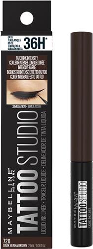 Maybelline Tattooliner Liquid Ink Eyeliner - 720 Dark Henna Brown