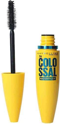 Maybelline New York - Volum' Express Colossal Waterproof Mascara - Glam Black - Volume Mascara Verrijkt met Collageen voor Direct Kolossaal Volume - 10,7 ml