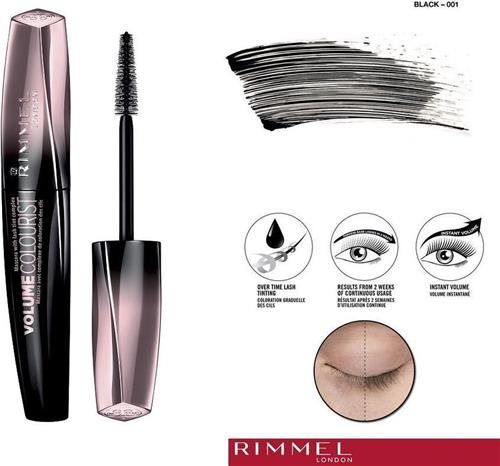 Rimmel London Volume Colourist Mascara - 001 Black