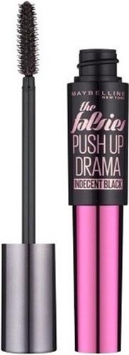 Mascara Push-Up Drama effect van valse wimpers ONFATSOENLIJK ZWART Gemey Maybelline