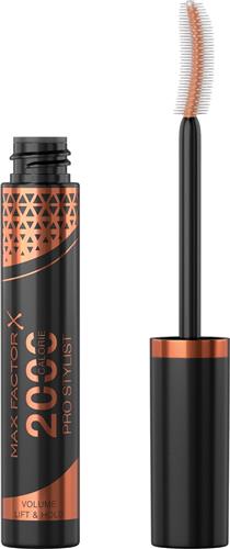 Max Factor 2000 Calorie Pro Stylist Mascara - Black Brown, 9 ml