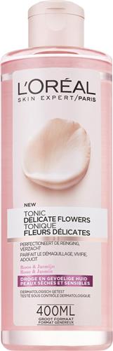 LOréal Paris Delicate Flowers Tonic - 400 ml - Gevoelige Huid