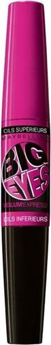 Gemey Maybelline  Volum Express Big Eyes Mascara - Zwart