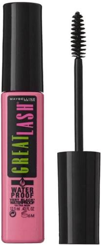 Maybelline Great Lash Waterproof Mascara - Zwart