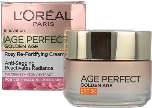 L'Oréal Age Perfect Golden Age Rosy Re-Fortifying Dagcrème - 50 ml (licht beschadigd doosje)