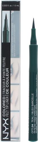 NYX Colored Felt Tip Eyeliner - CFTL04 Teal