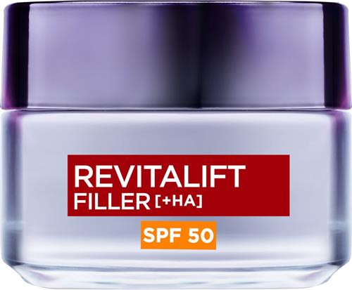 LOréal Paris Revitalift Filler Anti-Aging Dagcrème met Hyaluronzuur en SPF 50 - 50ml