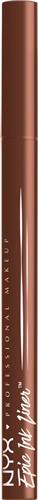 NYX Professional Makeup Epic Ink Liner - Waterproof Eyeliner - Intense Kleur - Flexibele Punt - Blijft Tot Wel 24 Uur Zitten - Sterk Gepigmenteerd - Vlekkenvrij - Met Vegan Formule - Nude - Graham Cracker - 1 ml