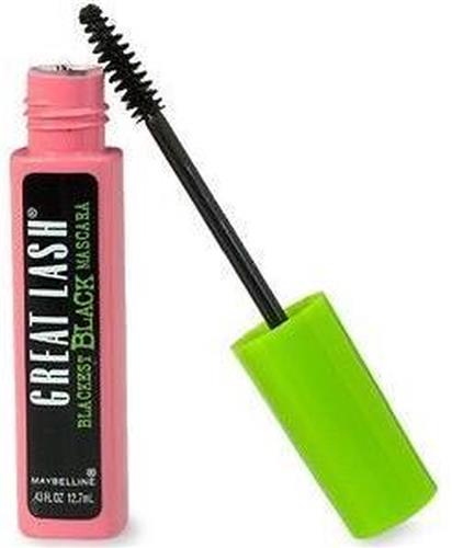 GEMEY MAYBELLINE Great Lash Mascara Blackest Black