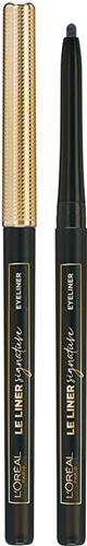 LOréal Paris Le Liner Signature Oogpotlood - 01 Noir Cashmer  Zwart - Waterproof