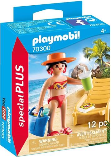 Playmobil Special Plus - Vakantieganger met strandstoel 70300