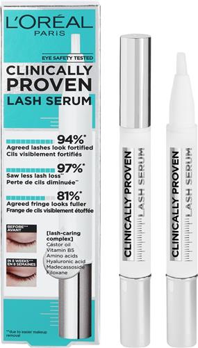 LOréal Paris Clinically Proven Lash Serum - Verzorgend Wimperserum  Verrijkt met hyaluronzuur - 2 ml