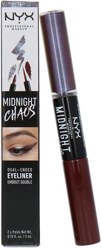 NYX Midnight Chaos Dual Ended Eyeliner - Rust/Midnight Rouge