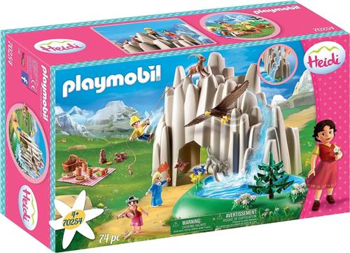 PLAYMOBIL Heidi, Klara en Peter bij het meer - 70254