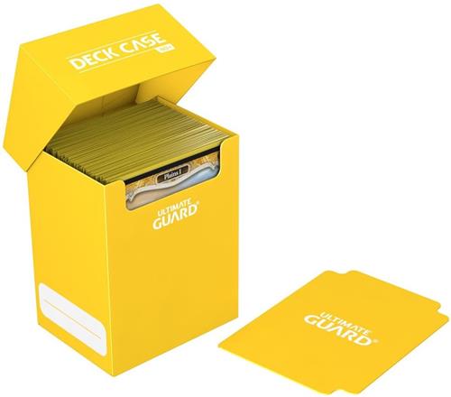 Ultimate Guard Deck Case 80+ Standard Size Yellow